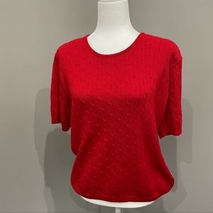 vintage Pendleton short sleeve sweater